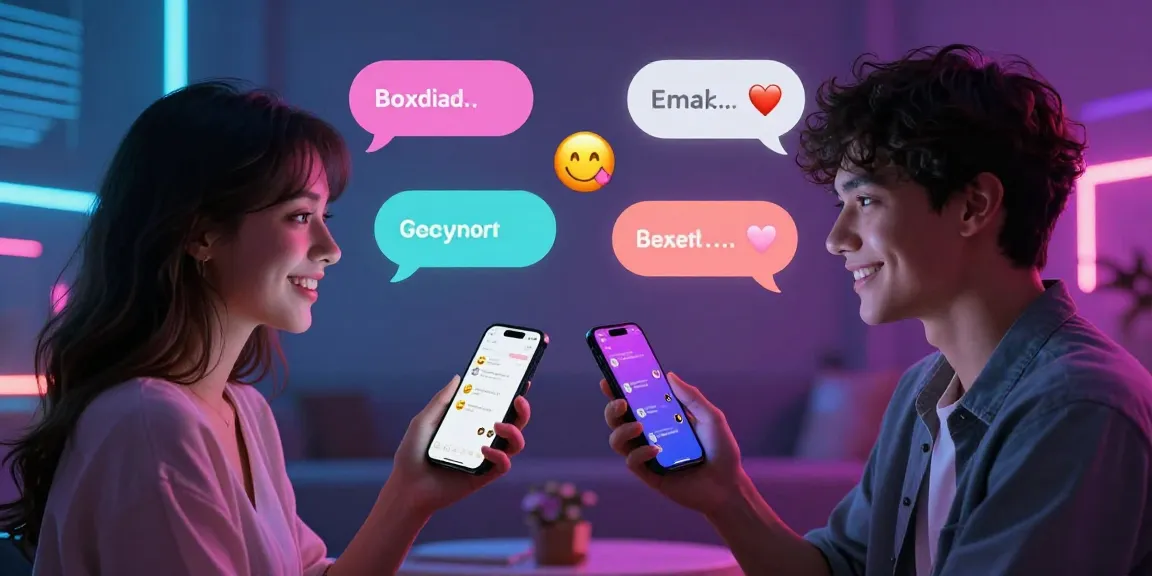 Engaging ai sex chat between virtual avatars in an intimate digital setting, showcasing romance and connection.