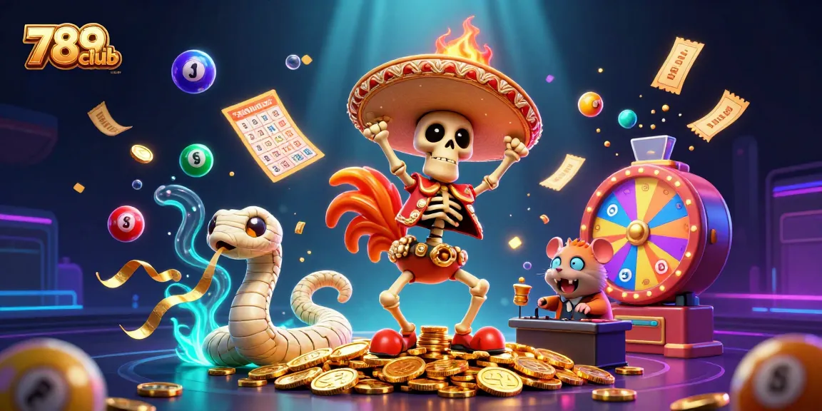 Win big with 789club's exciting games, featuring vibrant characters and captivating casino elements.